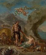 Eugene Delacroix outono oil on canvas